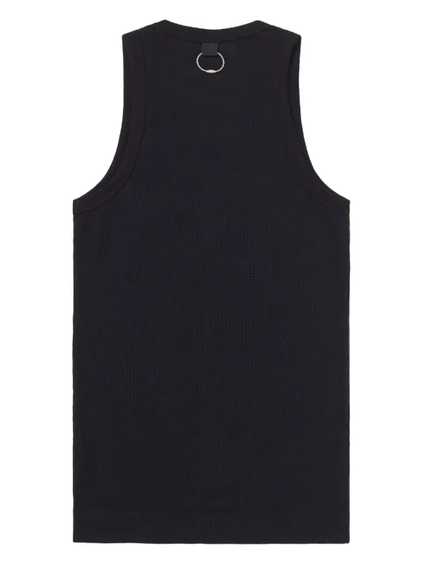 最安値DAMAGE WAFFLE TANK TOP size 1 24SS】ANCELLM DAMAGE WAFFLE TANK TOP(GREIGE) ANC-CT57