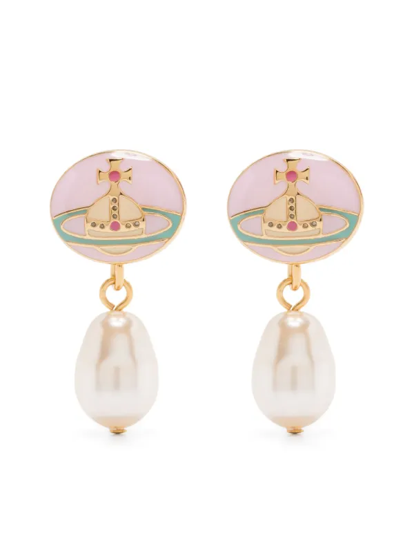 Vivienne Westwood｜ (LOELIA EARRINGS (62020143 02P505)) Vivienne Westwood]LOELIA EARRINGS (62020143 02P505) | 오케이몰