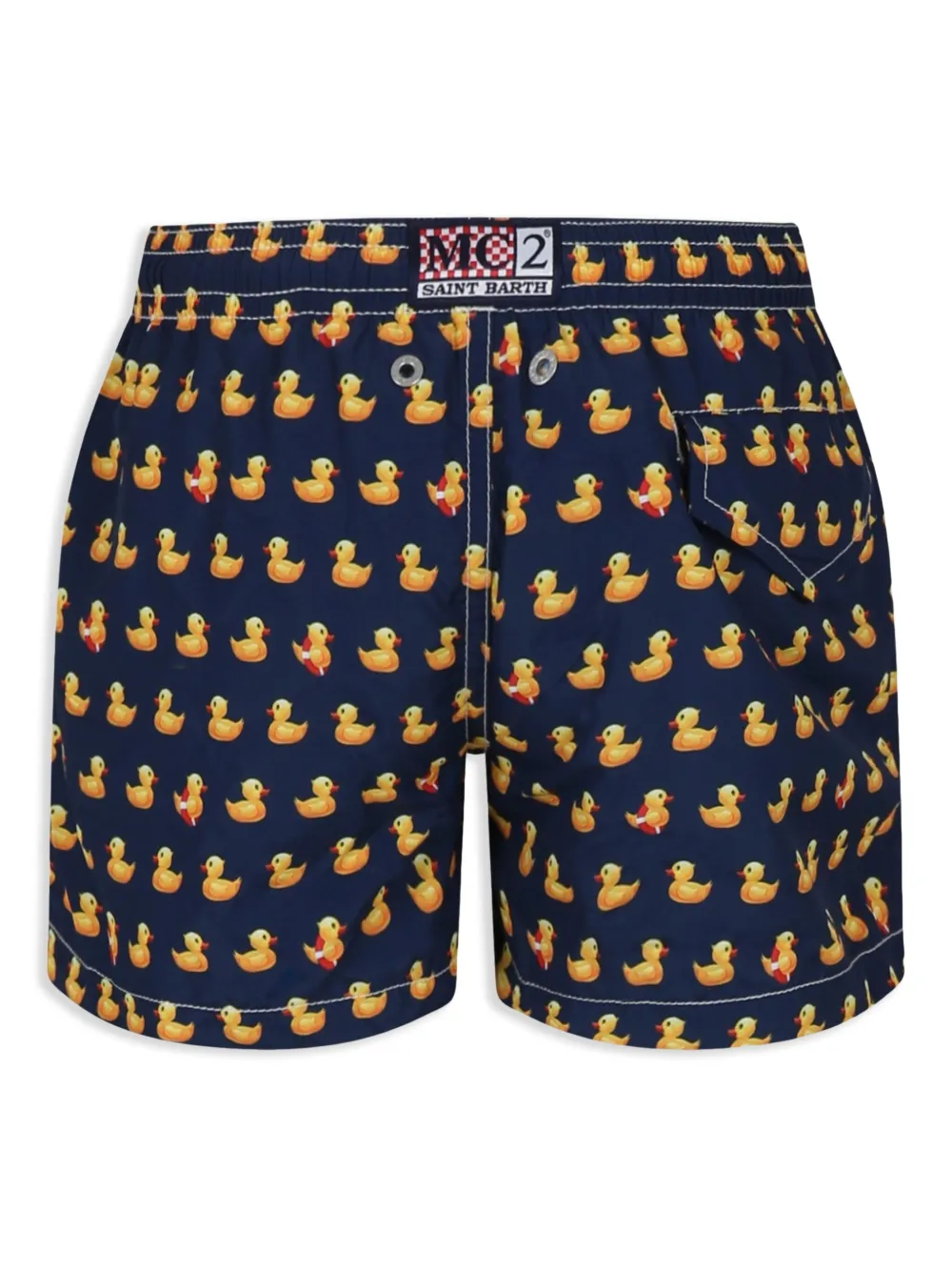 MC2 Saint Barth Kids Zwembroek met print Blauw