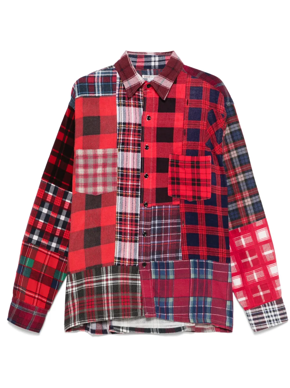 Needles Hemd im Patchwork-Design | Rot | Image 1