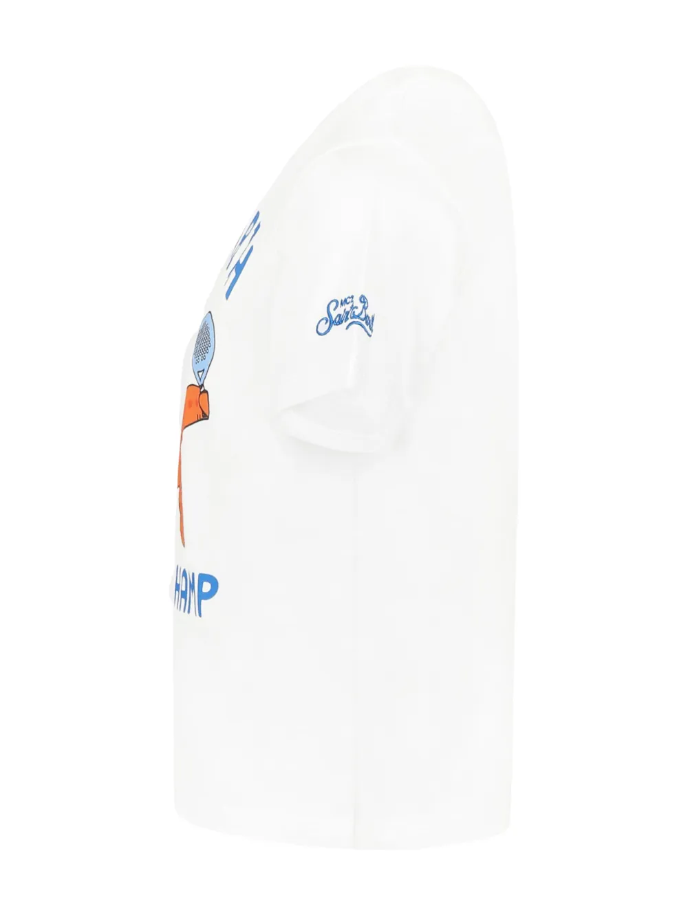 MC2 Saint Barth Kids Padel Champ T-shirt met print Wit