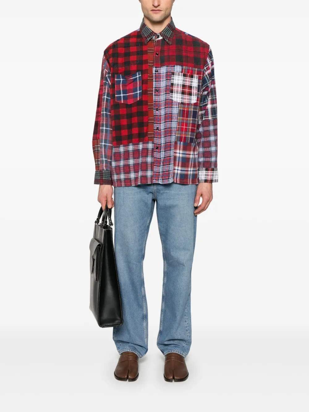 Needles checked shirt - Rood