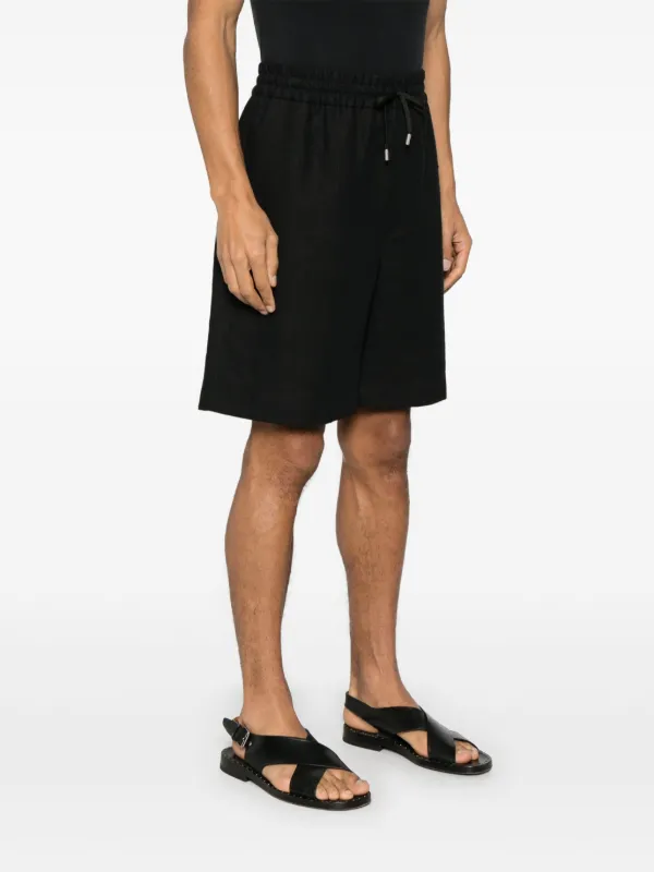 Lardini リネン ショートパンツ | ブラック | FARFETCH JP
