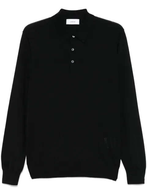 Lardini fine-knit polo shirt 