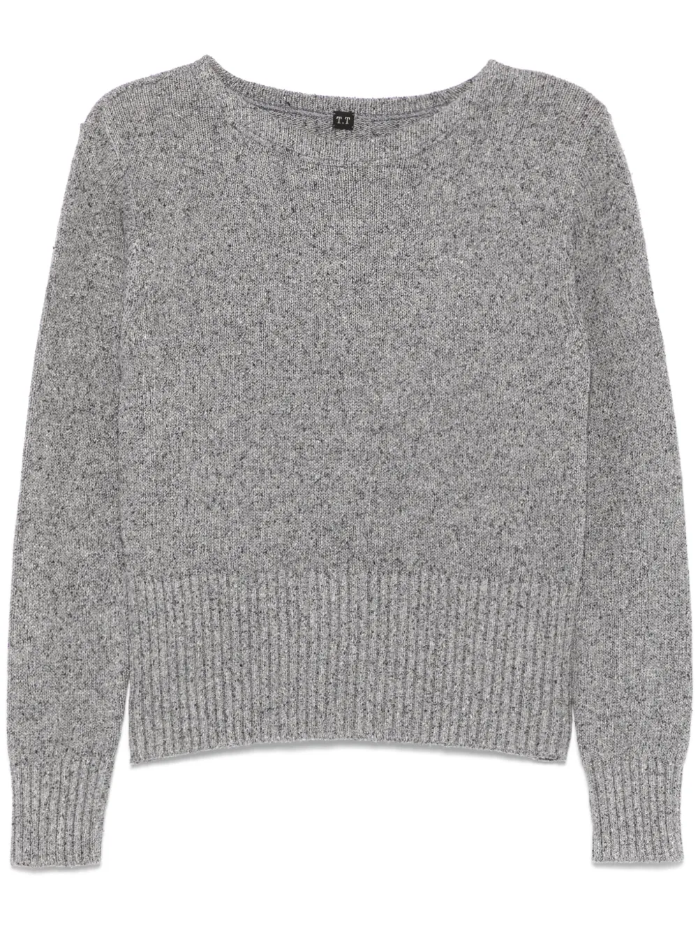 TAIGA TAKAHASHI suéter de seda | gris | Image 1