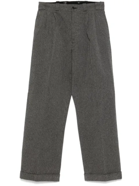 TAIGA TAKAHASHI pantalones a rayas