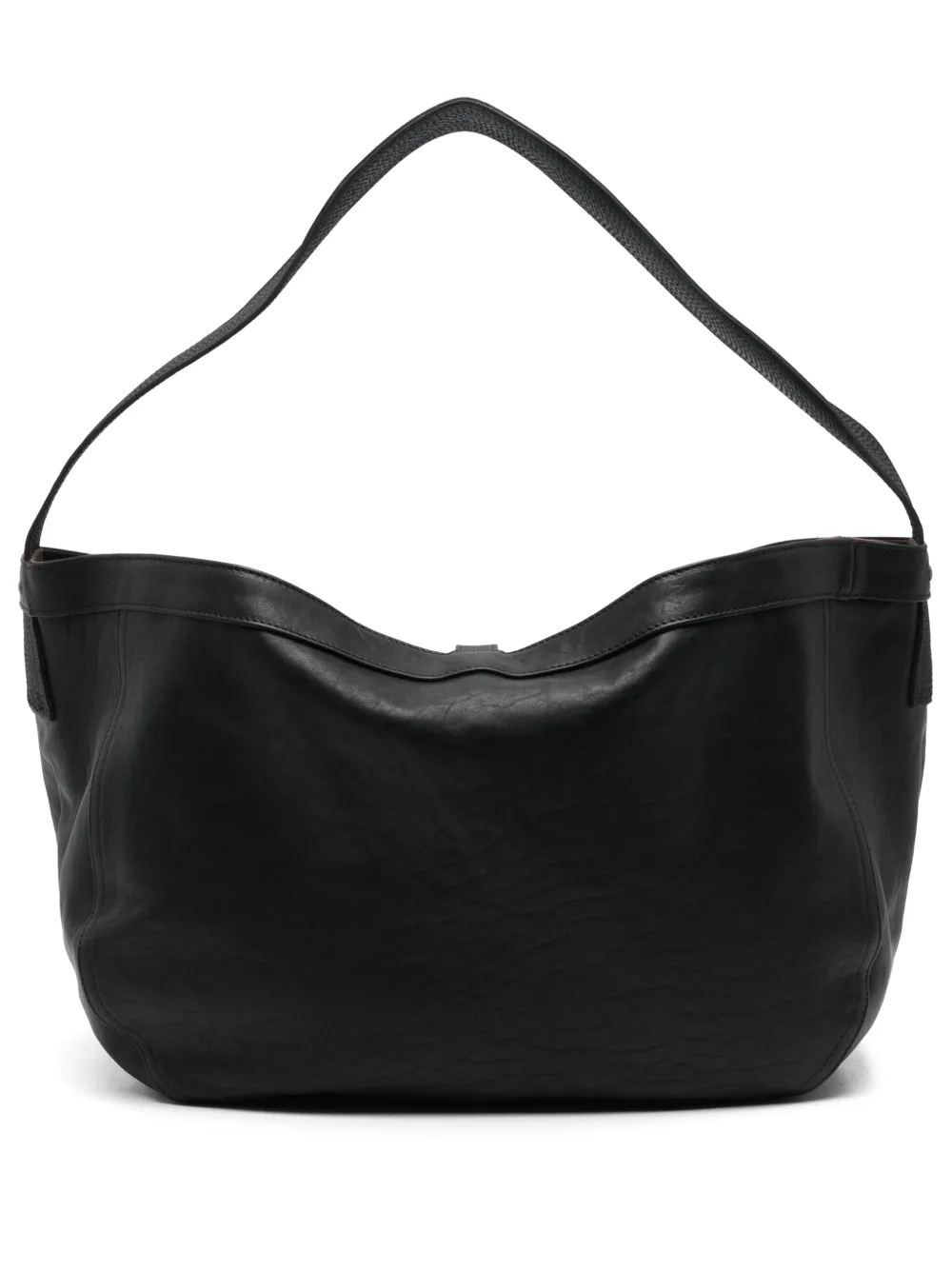 TAIGA TAKAHASHI Lot. 004 Newsboy Schultertasche - Schwarz