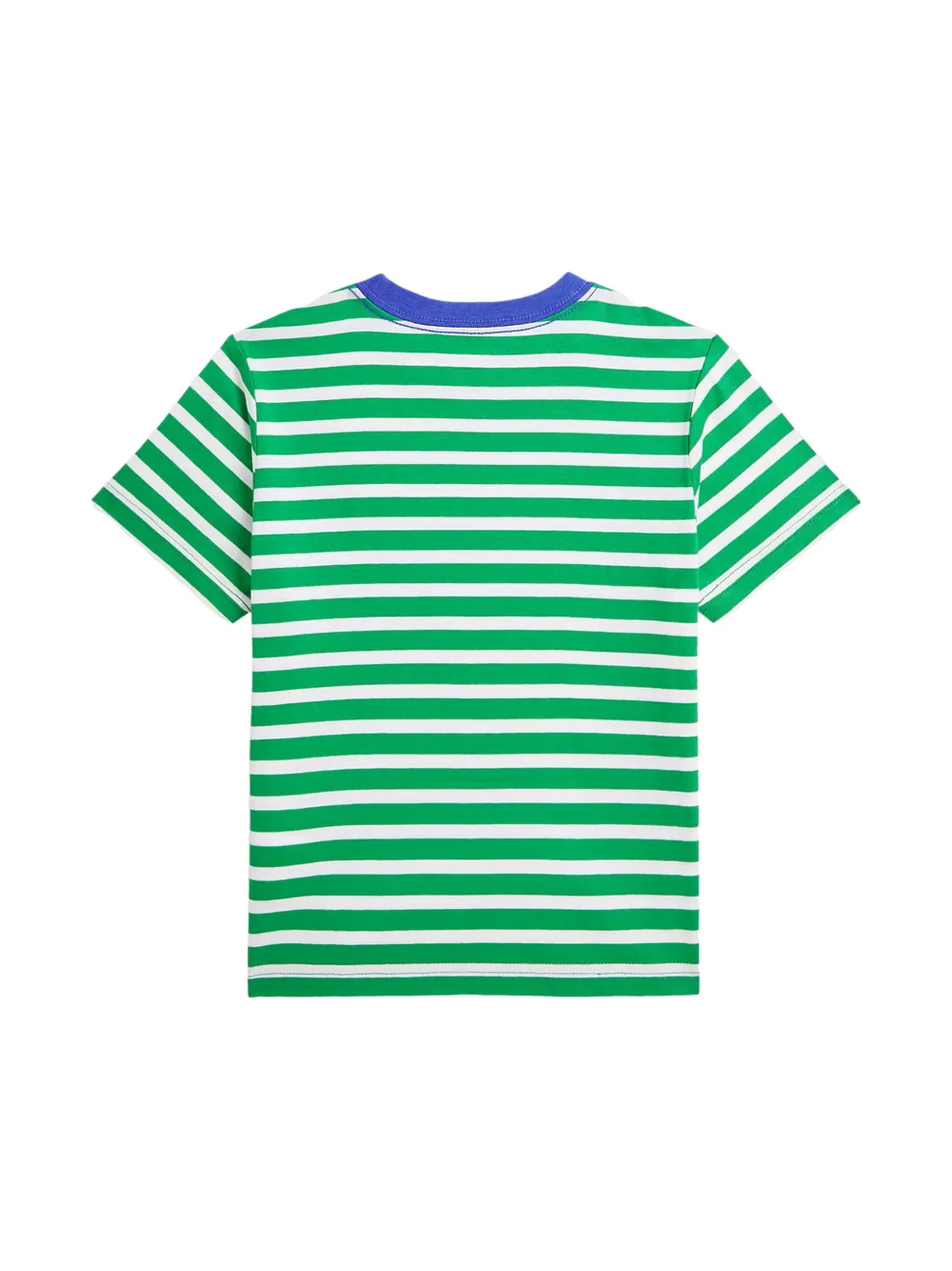 POLO RALPH LAUREN KIDS striped t-shirt - Groen