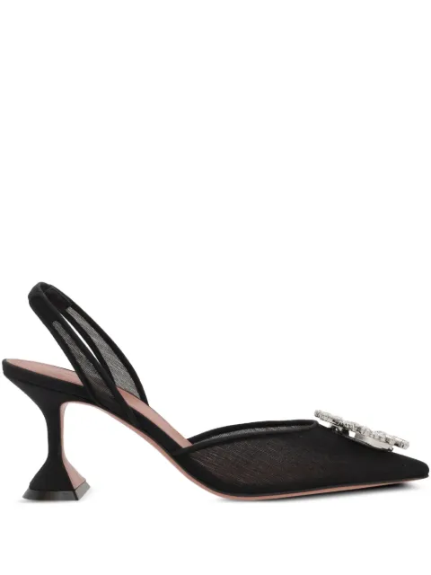 Amina Muaddi 70mm Begum pumps