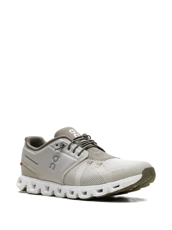 Sz 8 On Cloud 5 Men\'s Running Sneakers Shoes Chalk/Grove NEW (Women Sz 9.5) On Cloud 5 Chalk Grove Mens | Hanig main image 3