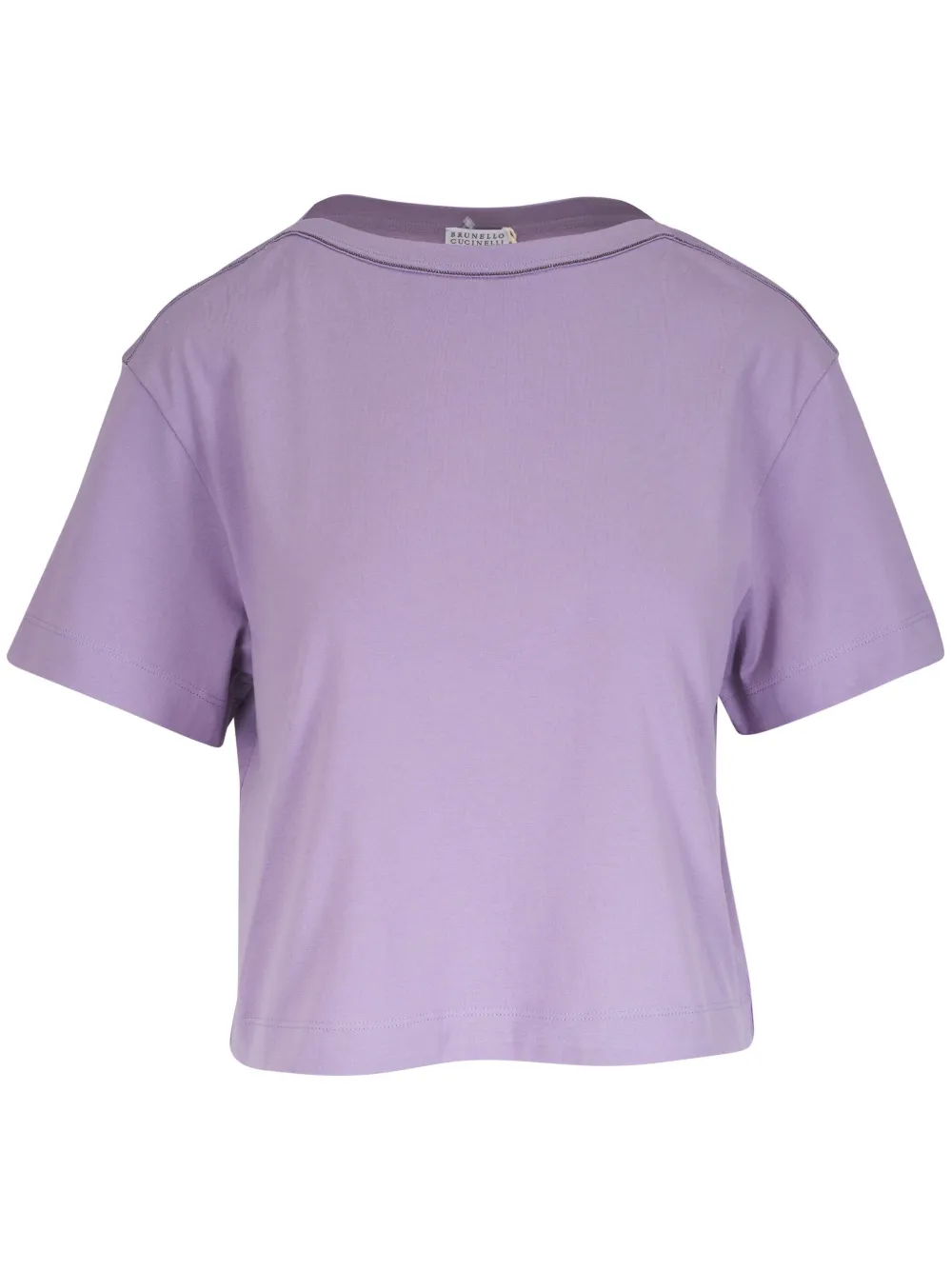 Brunello Cucinelli playera de algodón | morado | Image 1