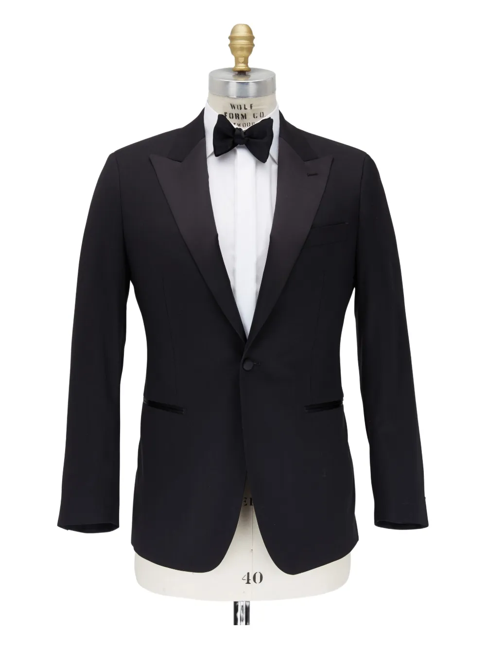 Atelier Munro Blazer monopetto con revers a lancia - Nero