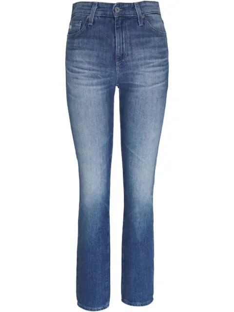 AG Jeans logo-patch jeans 