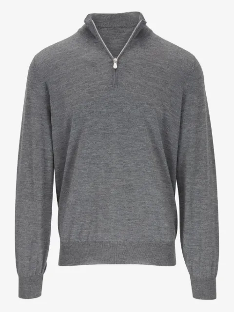 Brunello Cucinelli zip-detail sweater