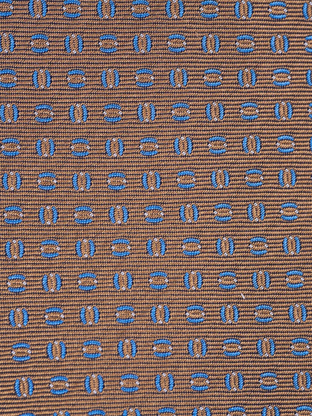 Canali geometric-pattern tie - Bruin