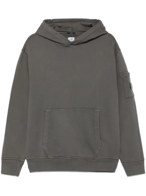 C.P. Company Lens-detailed hoodie