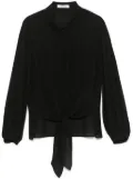 Dorothee Schumacher Sheer Twist I blouse - Black