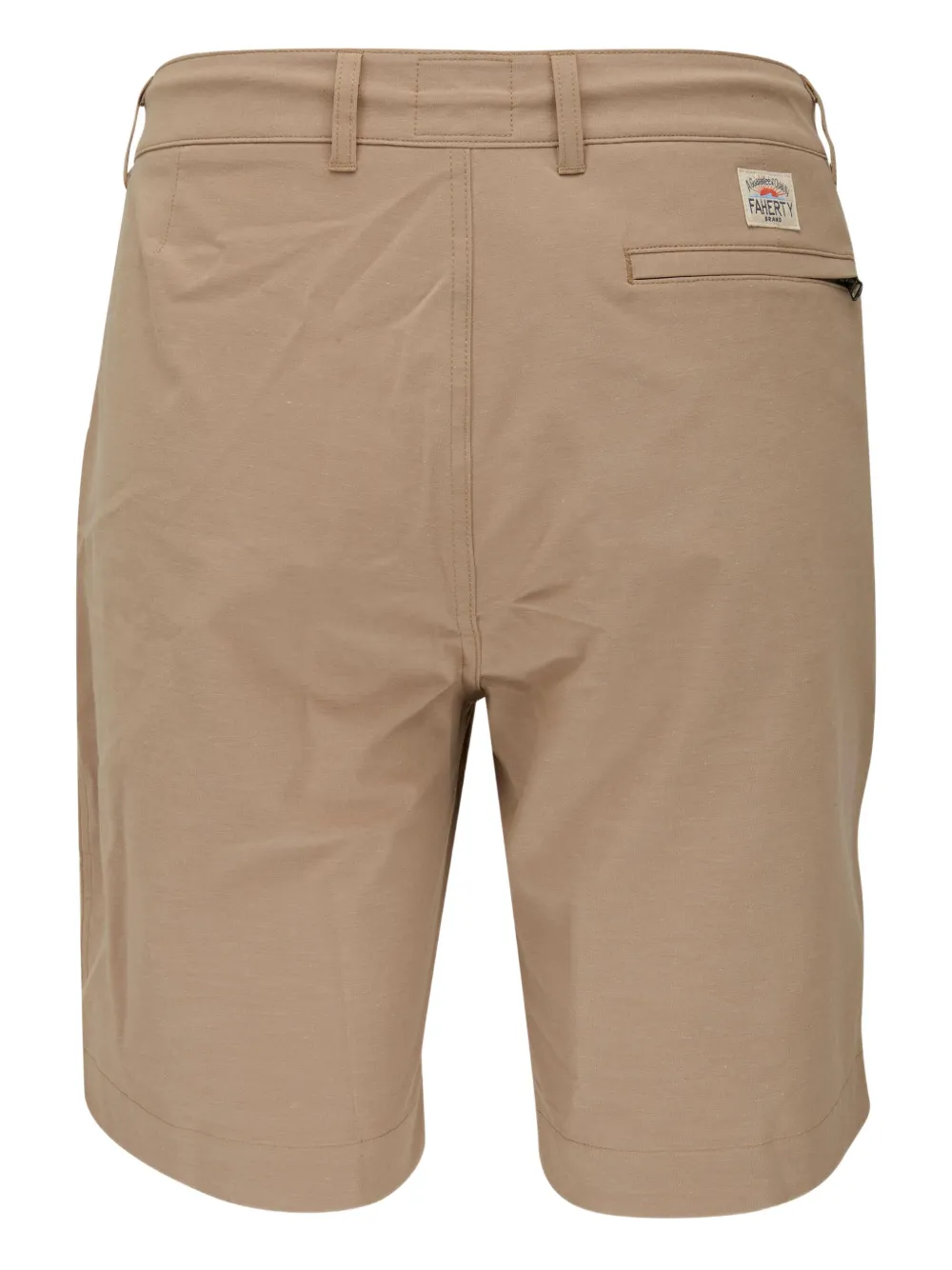 FAHERTY Shorts met knoopsluiting - Beige