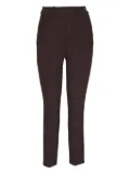 Frank & Eileen elasticated-waistband trousers - Brown