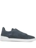 Zegna suede sneakers - Blue