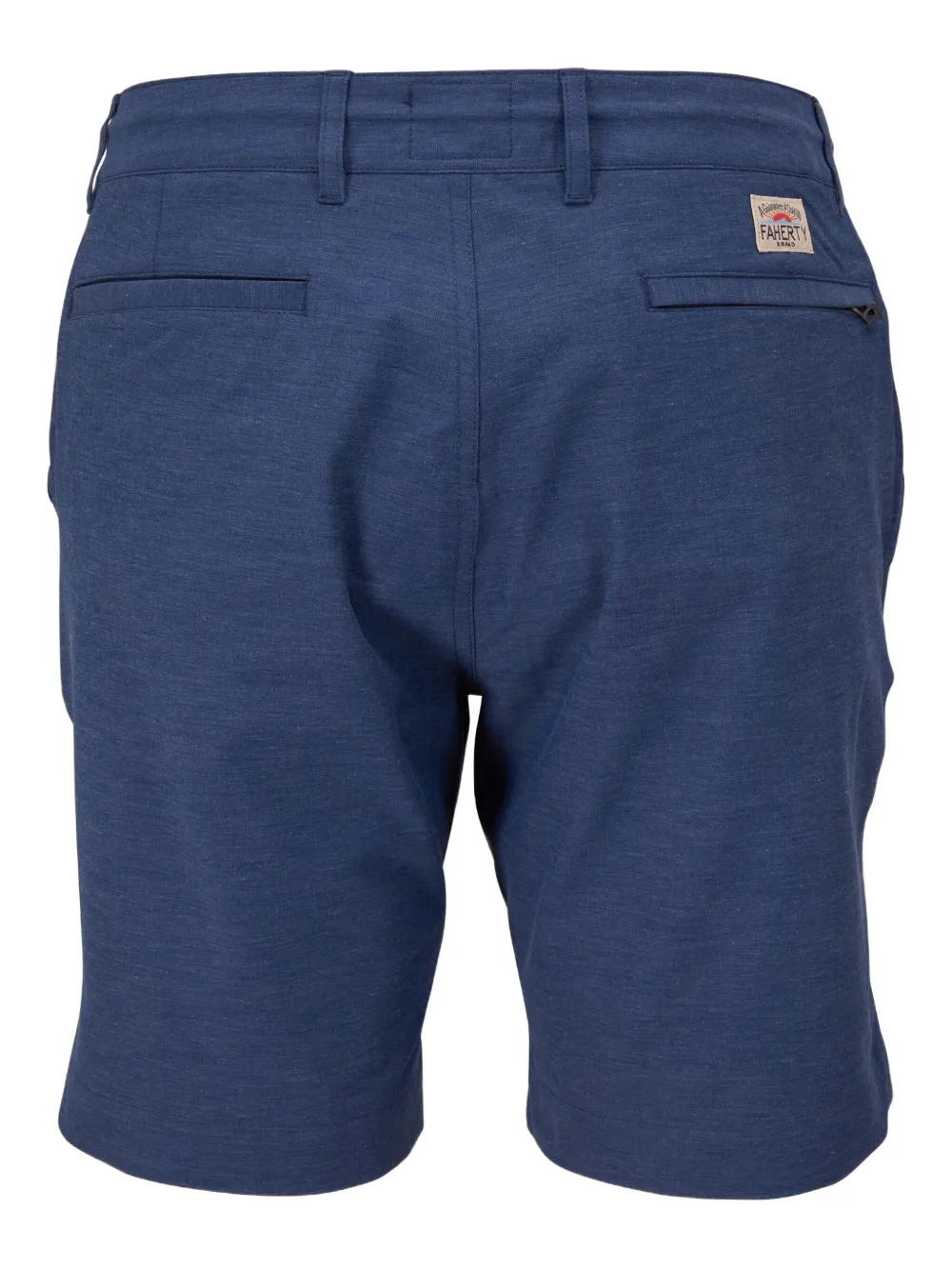 FAHERTY button-fastening shorts - Blauw
