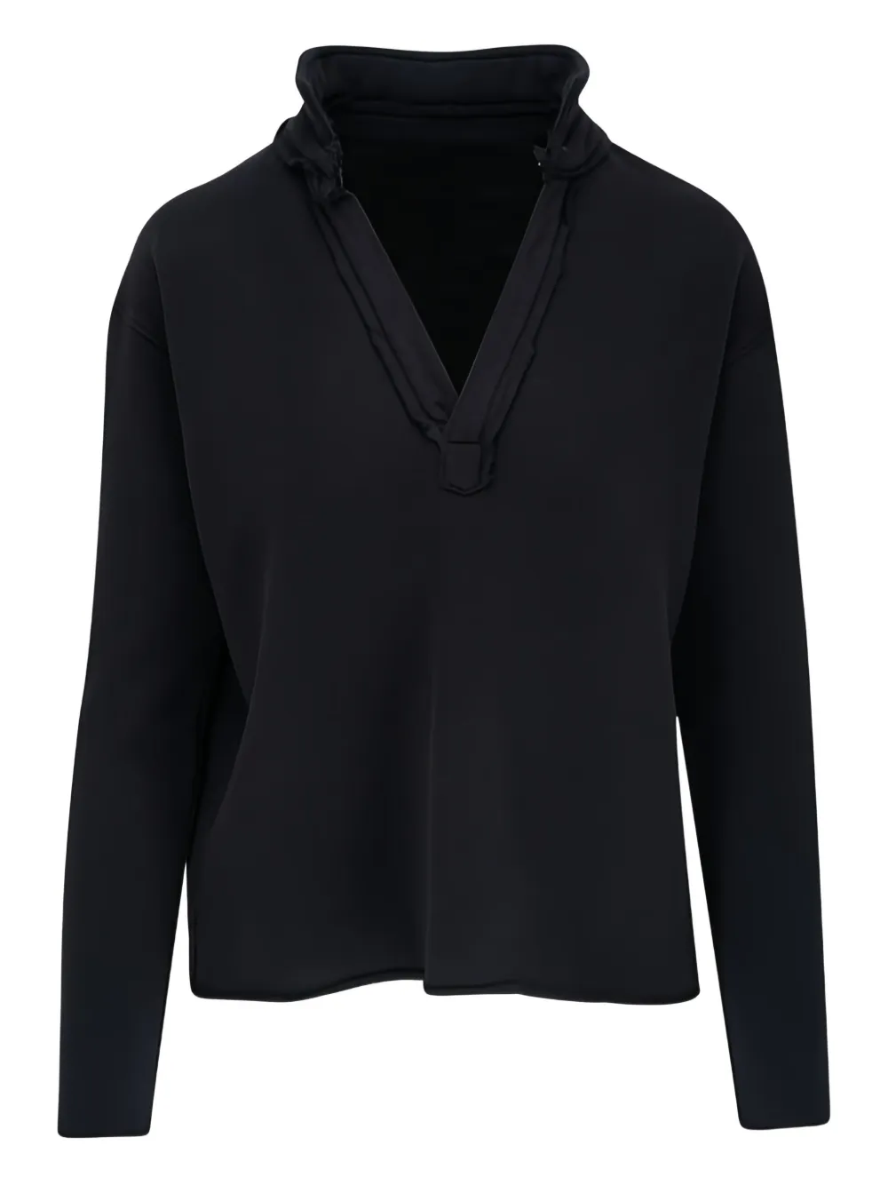 Frank & Eileen V-neck Sweatshirt In Black