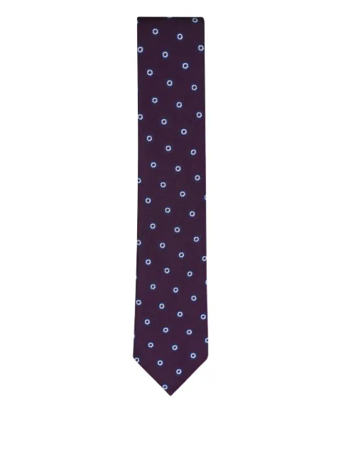 Zegna floral-pattern tie