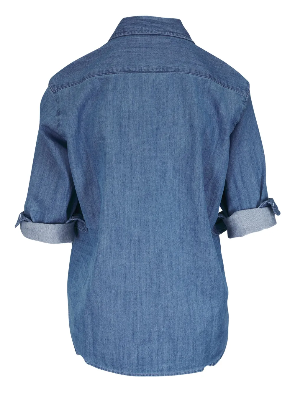 Frank & Eileen curved-hem denim shirt | Shirts | Image 2