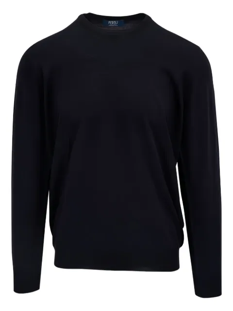 Fedeli crew-neck wool sweater