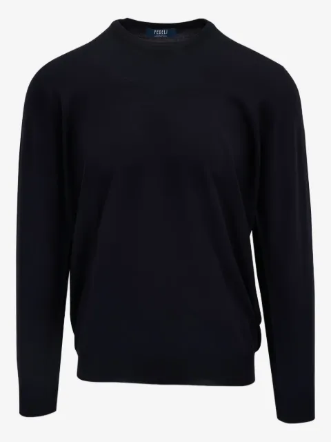 Fedeli crew-neck wool sweater