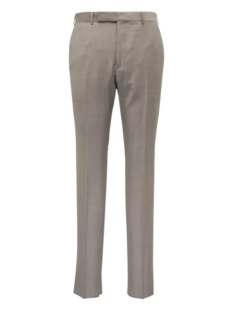 Zegna pantalones de vestir con diseño plano