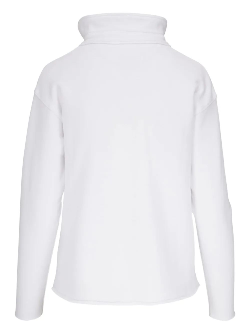 Frank & Eileen V-neck Cotton T-shirt In White