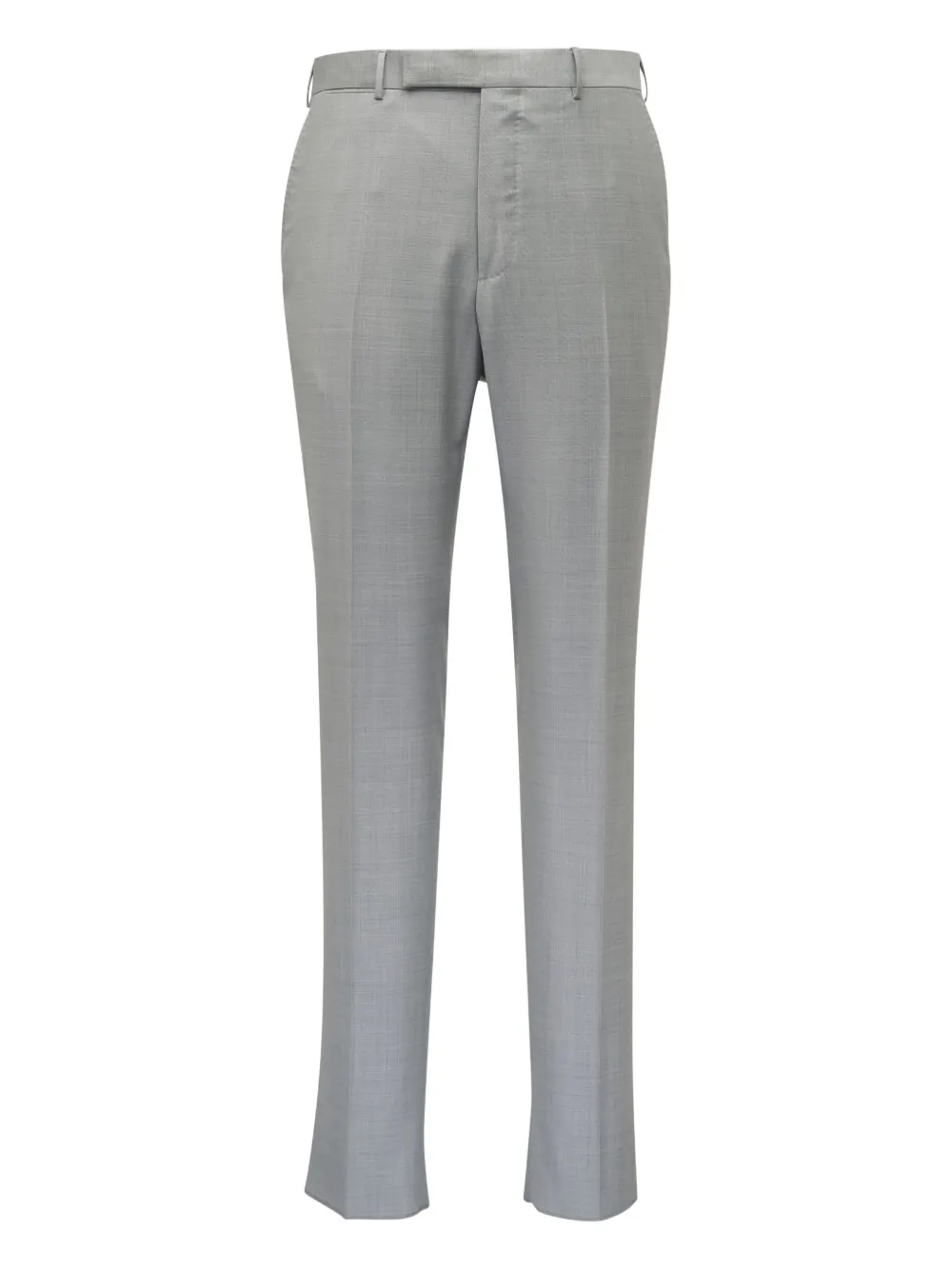 Zegna flat-front tailored trousers | Grey | Image 1