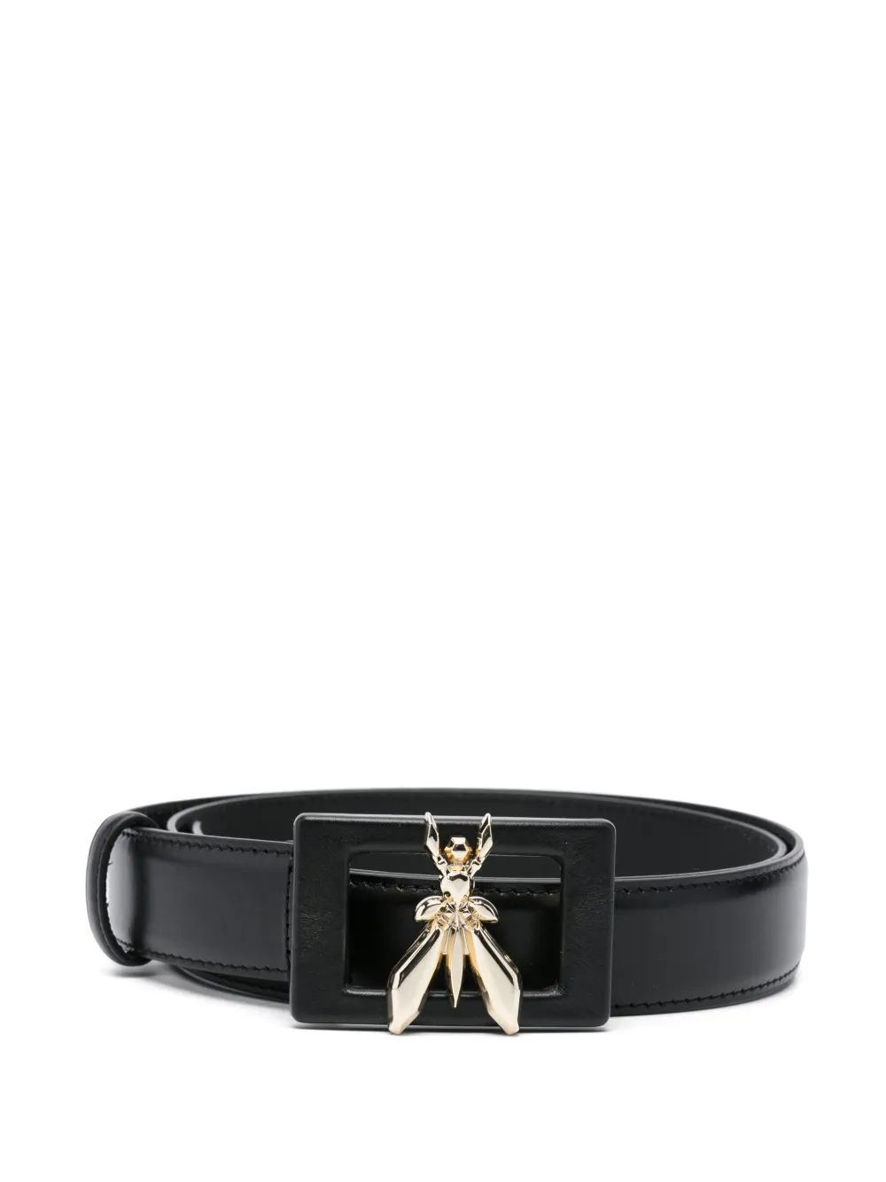 Patrizia Pepe Riem met logogesp Zwart