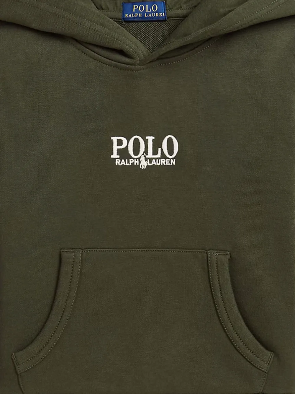 POLO RALPH LAUREN KIDS Badstof hoodie Groen