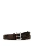 J&M Davidson braided belt - Brown