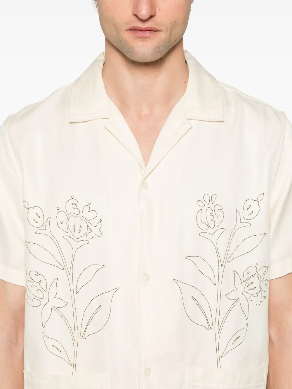 Les Deux Kingsley AOE overhemd Beige