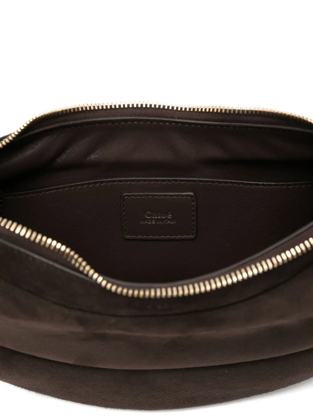 Chloé Chain Horse shoulder bag Bruin