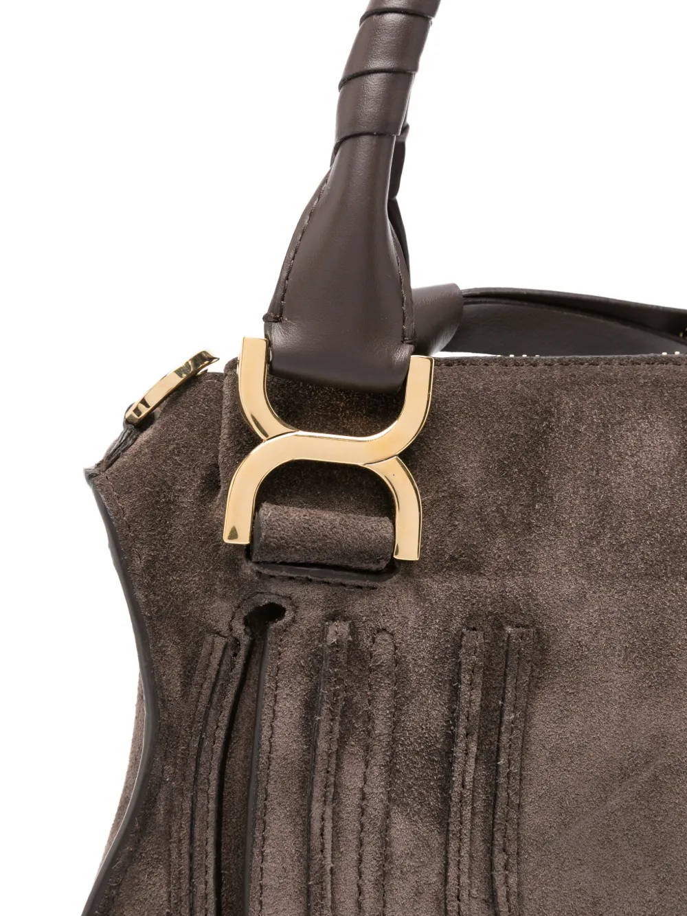 Chloé small Marcie tote bag Bruin