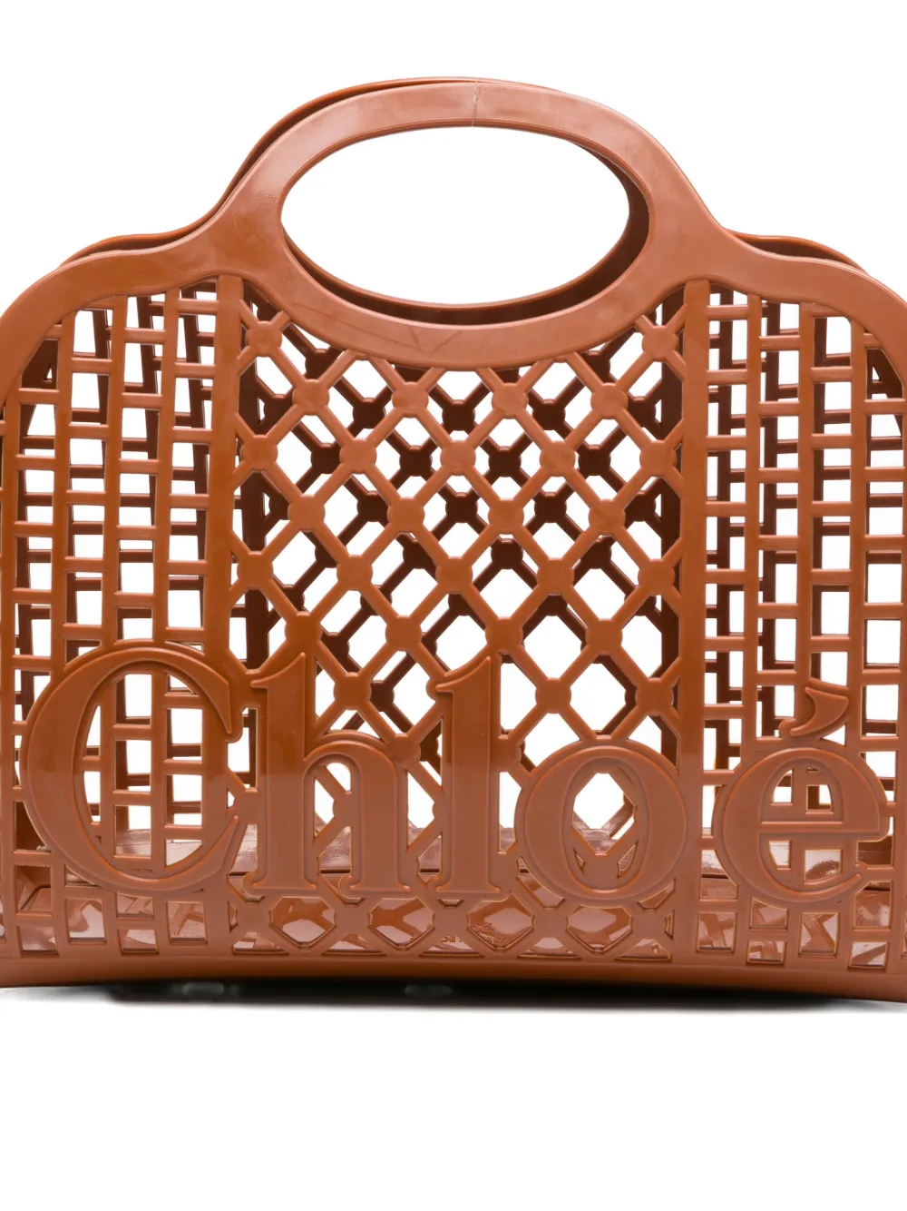 Chloé Cage shopper Bruin