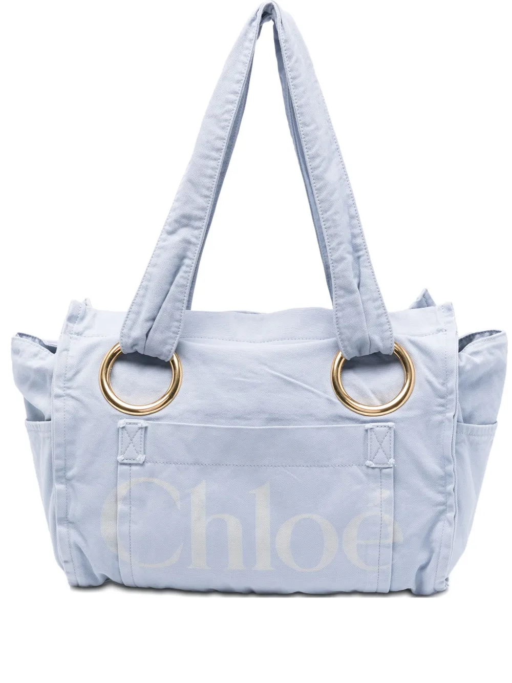 Chloé Plage tote bag Blauw