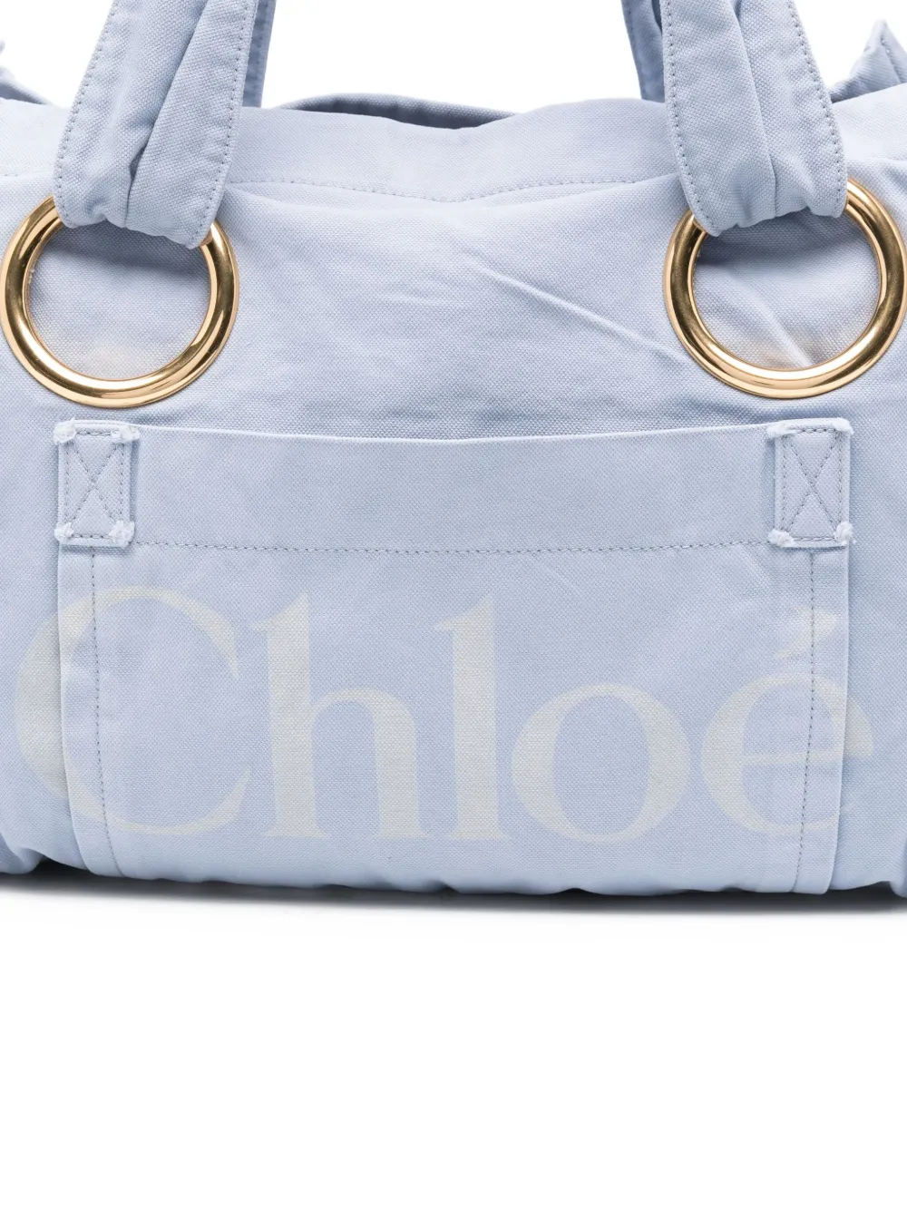 Chloé Plage tote bag Blauw