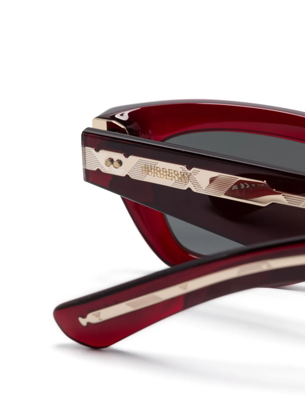 Burberry Eyewear 4454 zonnebril Rood