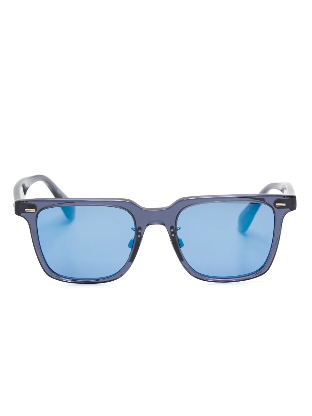 Oliver Peoples Occhiali da sole squadrati - Blu