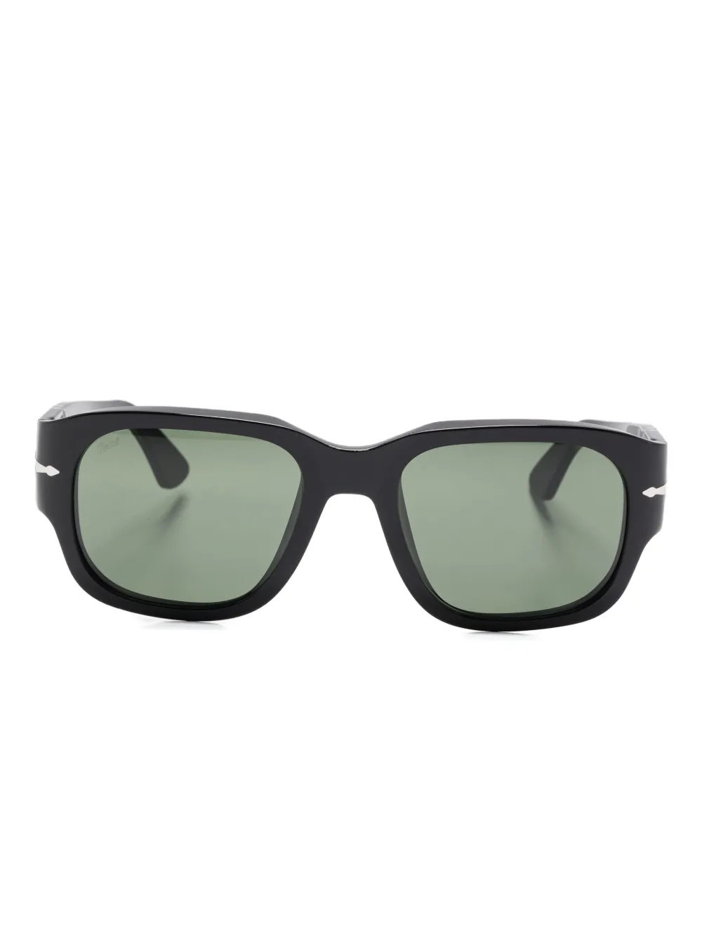 Persol rectangle-frame sunglasses Zwart