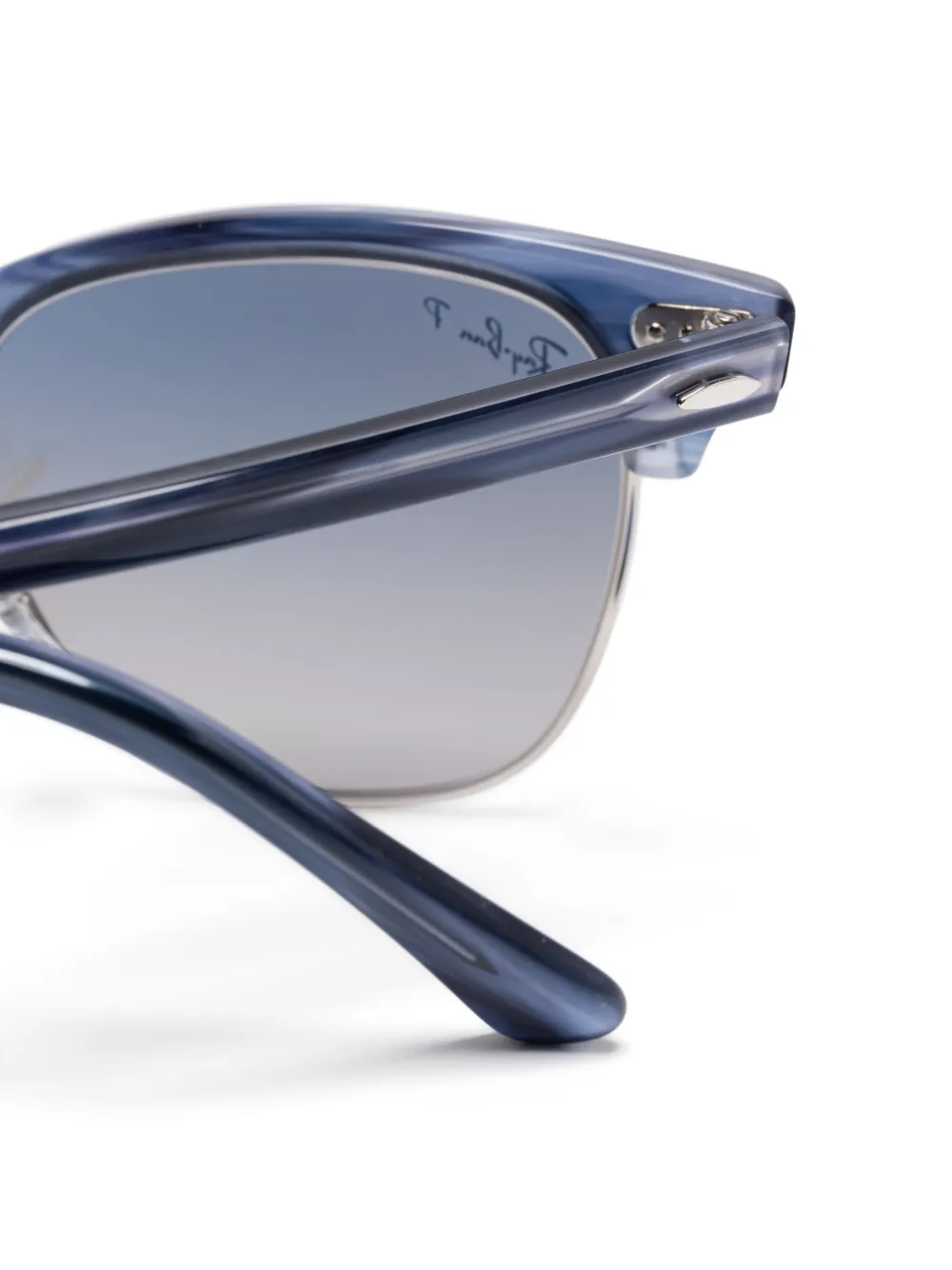 Ray-Ban Clubmaster zonnebril Blauw
