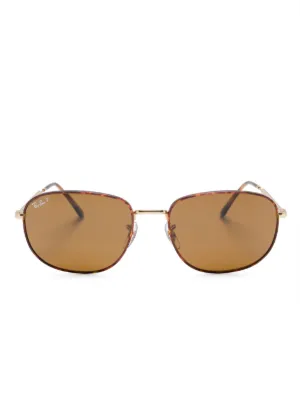 Ray-Ban RB4334D サングラス | ブラウン | FARFETCH JP