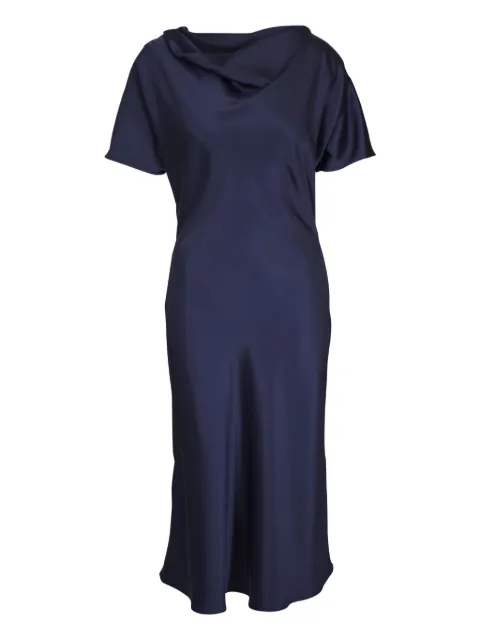 Kiton satin mini dress