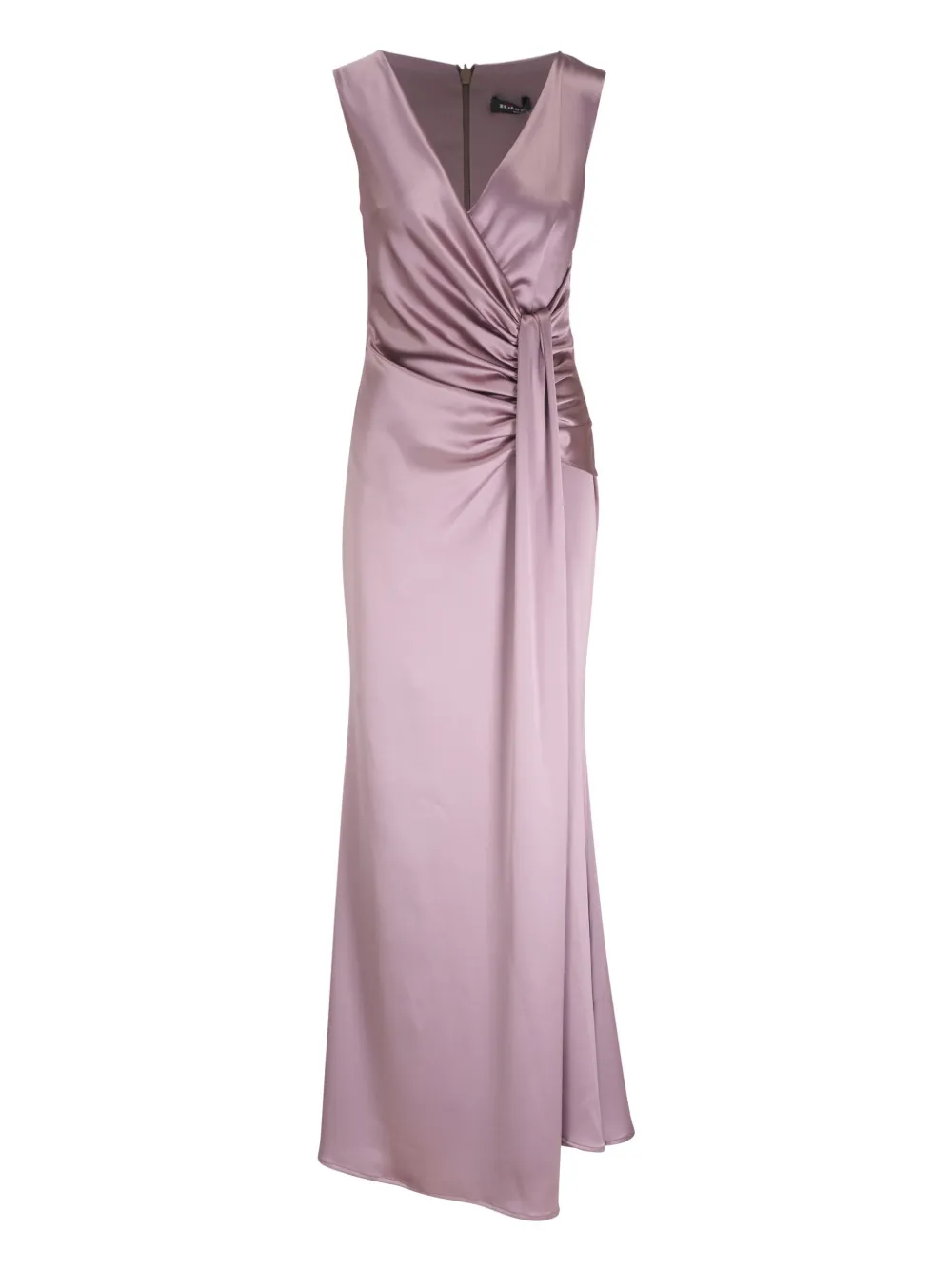 Kiton Maxi-jurk met gesmockt detail Roze