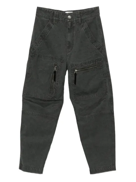 MARANT ÉTOILE high-waisted cargo trousers